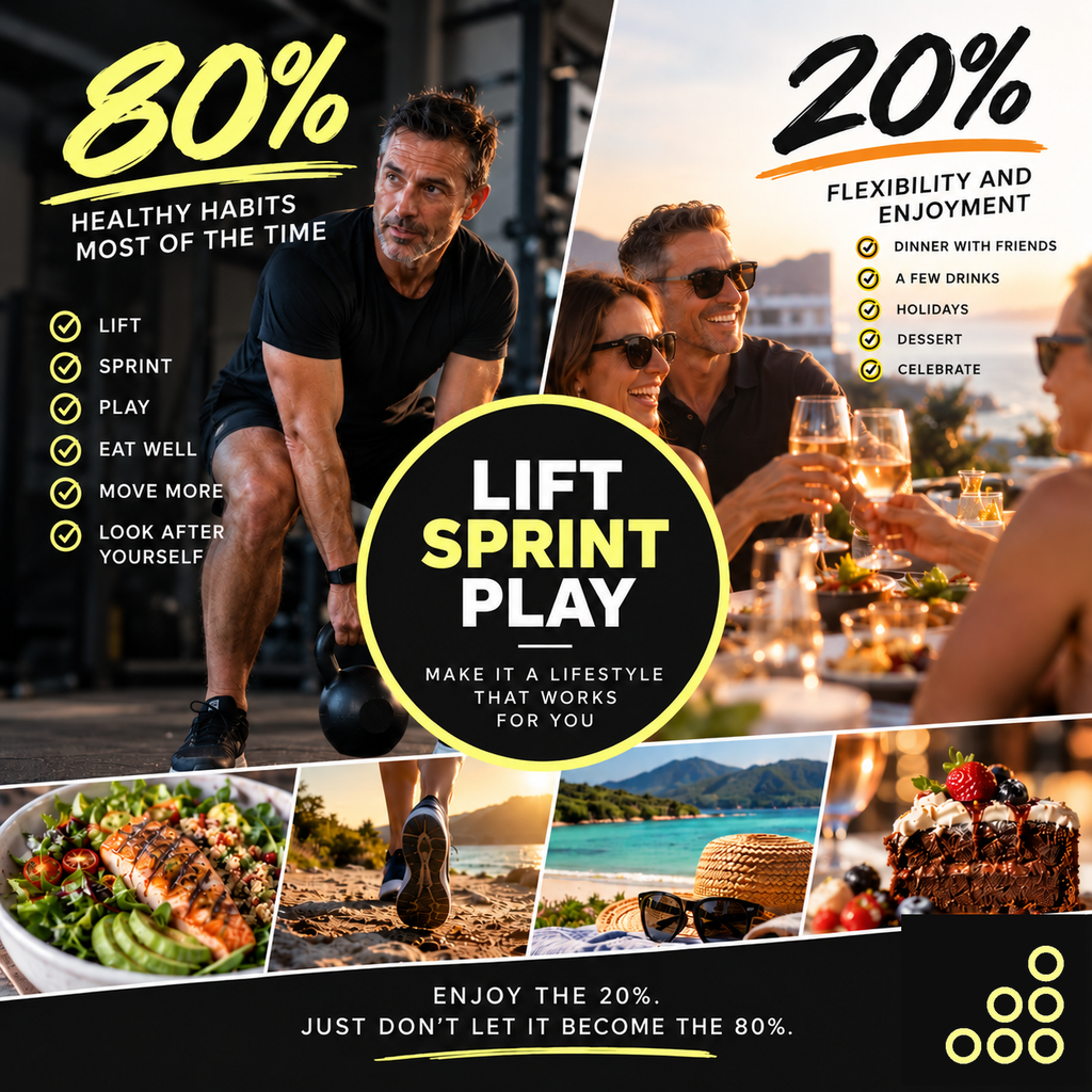 80/20 rule for health and fitness